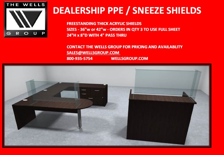 The Wells Group PPE SNEEZE SHIELD / GUARD PERSONAL PROTECTION